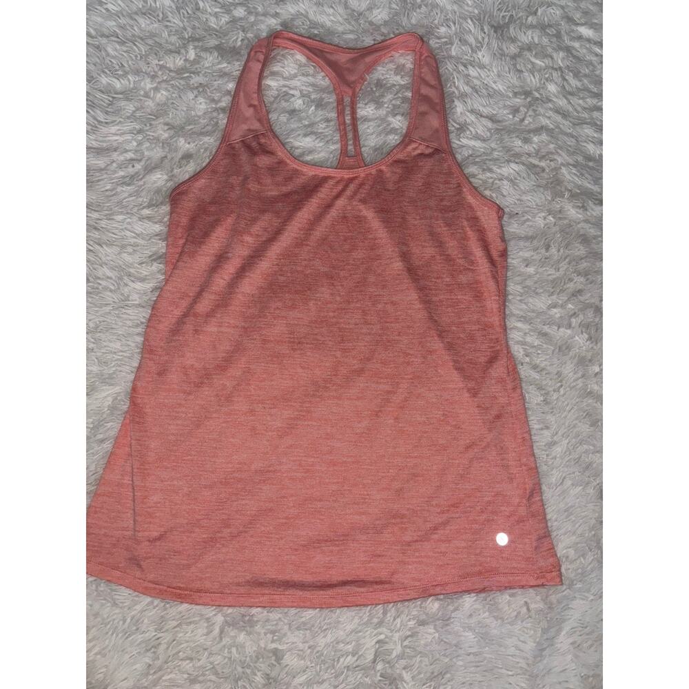 Layers women's sz. S peach racerback sport tank top. Exc. cond. Comfortable